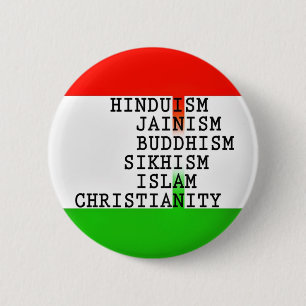 Indiska identitetsreligioner knapp