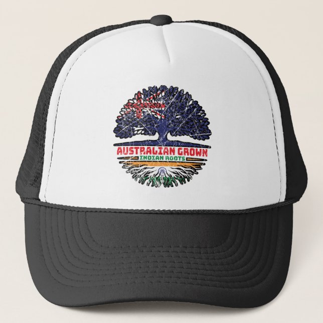 Indiska Indien Australien Australien Träd Roots Fl Keps (Framsida)