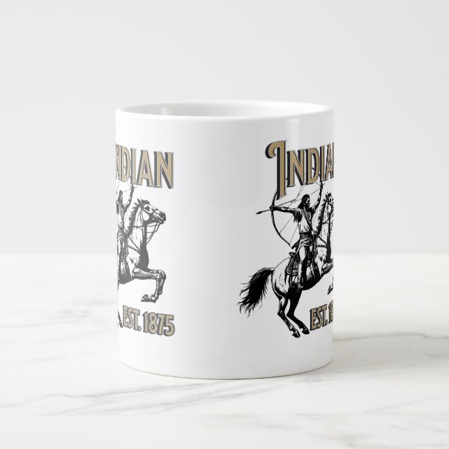 indiska jumbo mugg (Framsidan)