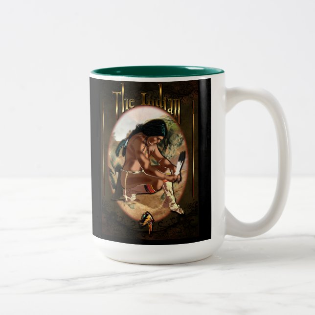 Indiska - Kaffe-, Tea Mugg, Kopp (Höger)
