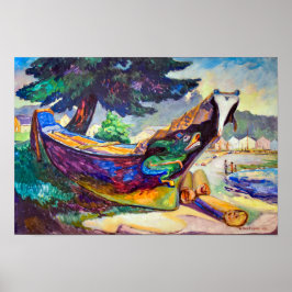 Indiska Krig Canoe | Emily Carr | Poster