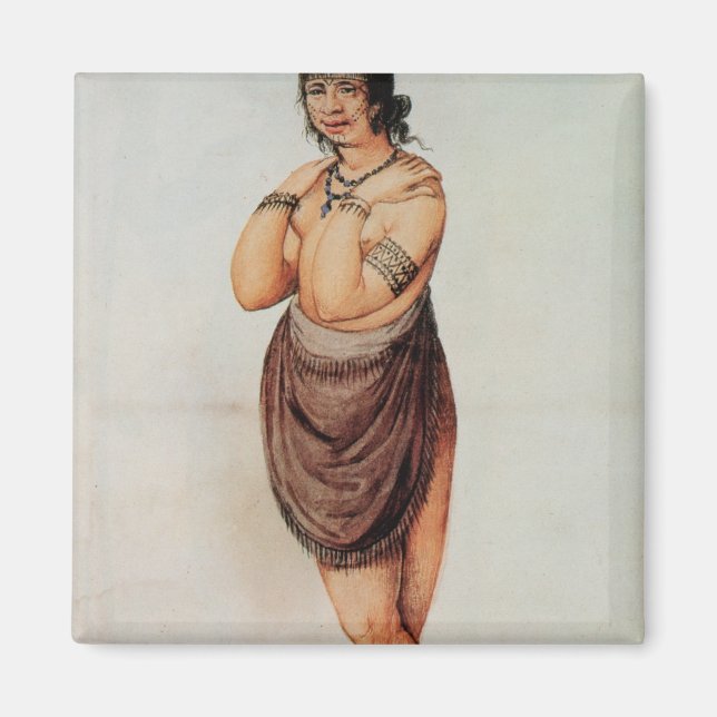 Indiska kvinnor magnet (Framsidan)