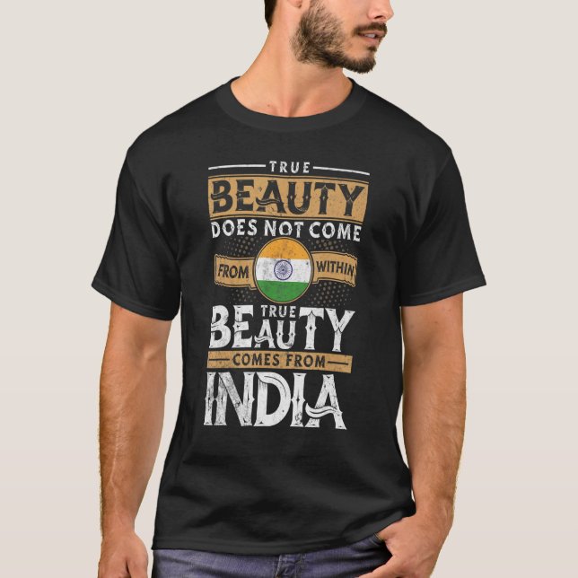 Indiska kvinnor och män t shirt (Framsida)