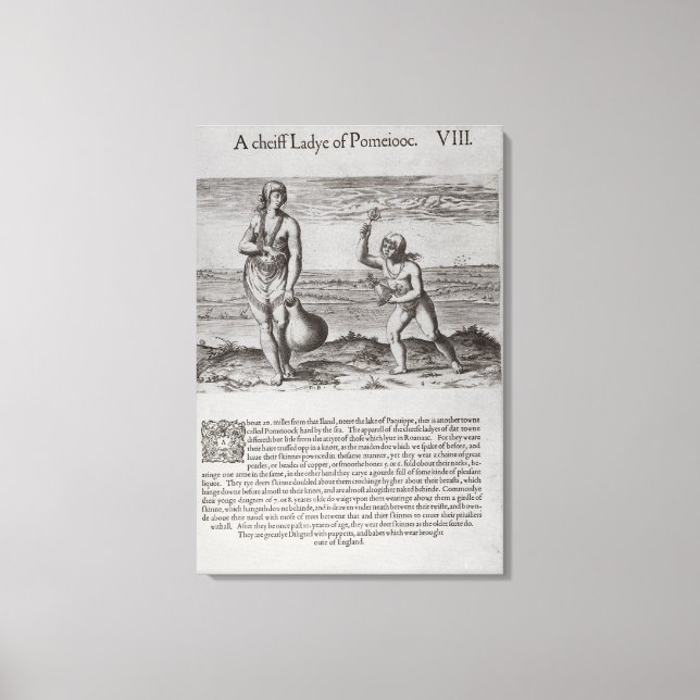 Indiska kvinnor och unga flickor canvastryck (Framsida)