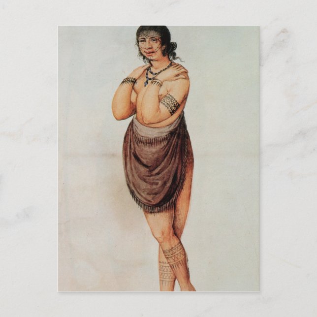 Indiska kvinnor vykort (Framsida)