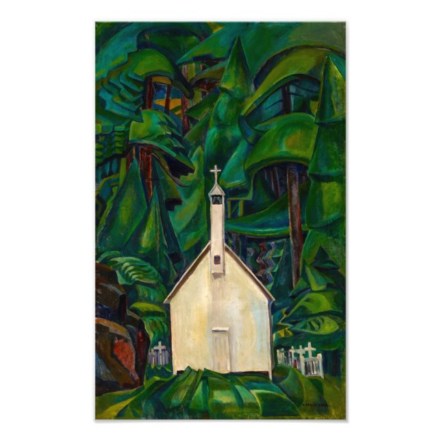 Indiska kyrkan | Emily Carr | Fototryck (Framsidan)