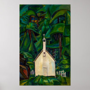 Indiska kyrkan   Emily Carr   Poster