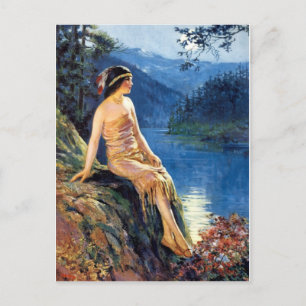 Indiska Maidens 1920-talets kalender - vykort