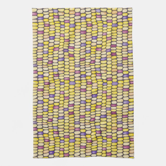 Indiska Maj Large Mönster Kitchen Towel Kökshandduk (Vertikal)