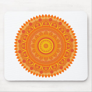 Indiska mandala-Orangen Musmatta
