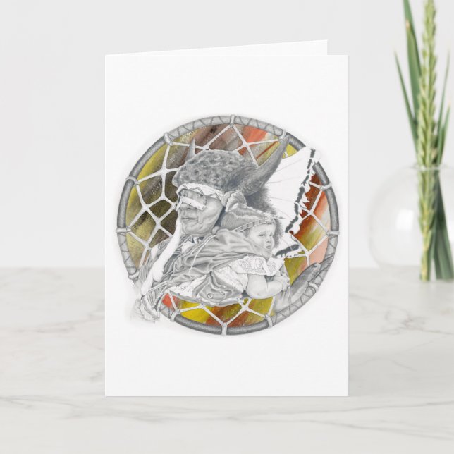 Indiska med Baby Kort (Framsida)