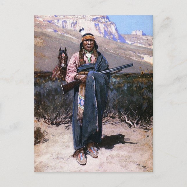 Indiska Modig 1891 Vykort (Framsida)