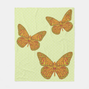 Indiska monarch Fleece Blanket