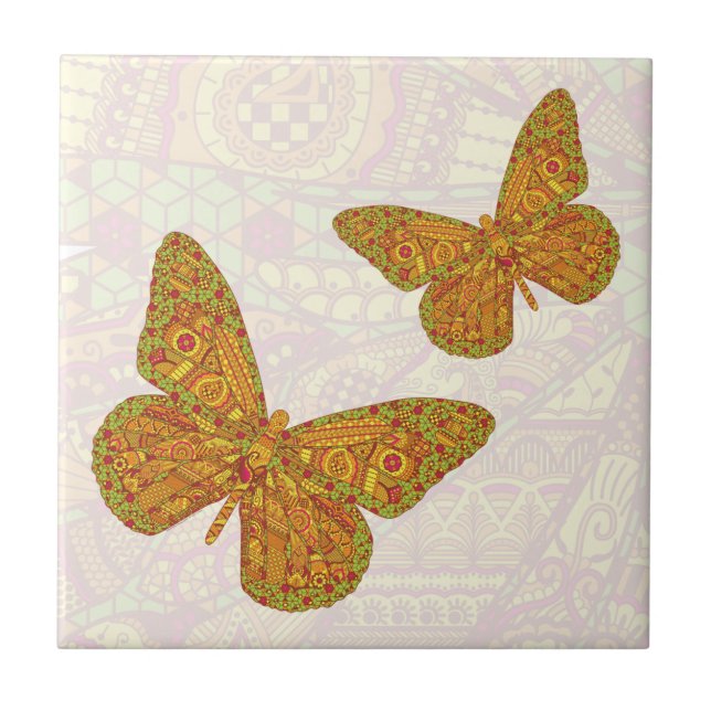 Indiska monarch Tile Kakelplatta (Framsidan)