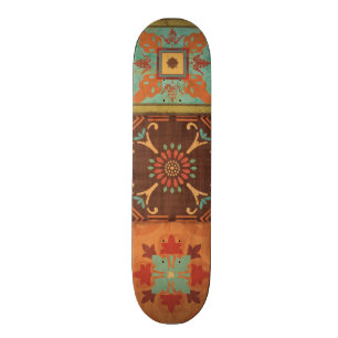 Indiska mönster skateboard bräda 20,5 cm