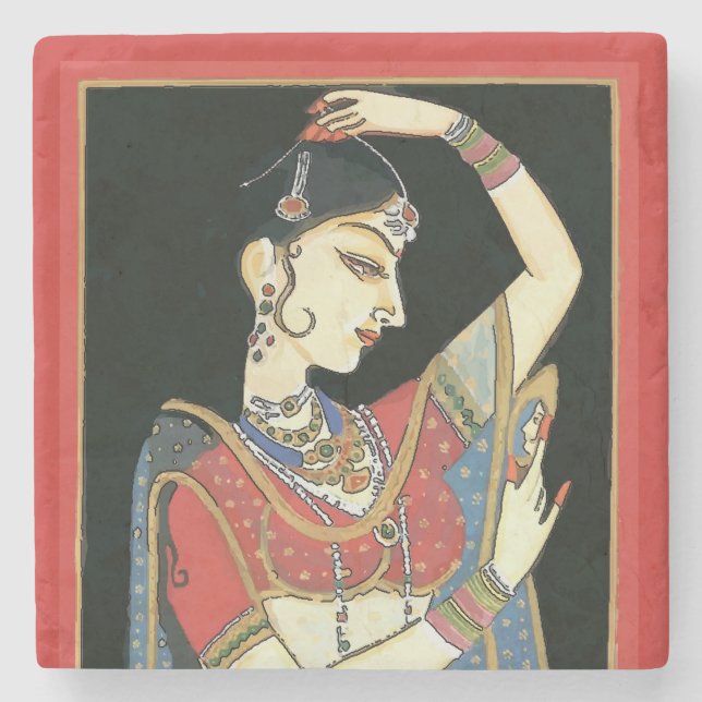 Indiska, Mughal Woman, Princess Stenunderlägg (Framsidan)