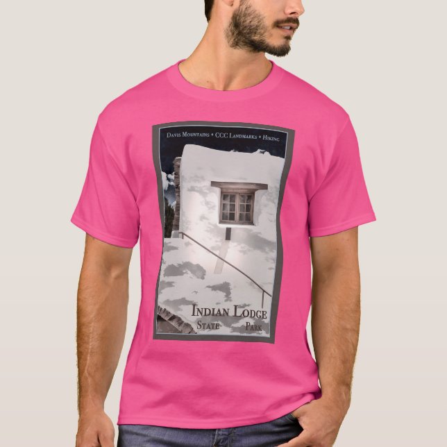 Indiska nationalparken Lodge - Tx T Shirt (Framsida)