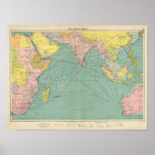 Indiska oceanen 3 poster