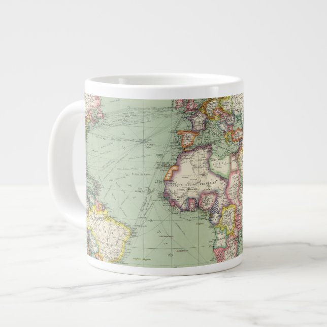 Indiska oceanen, Atlanten Jumbo Mugg (Framsida vänster)