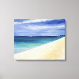 Indiska oceanen II 1995 Canvastryck