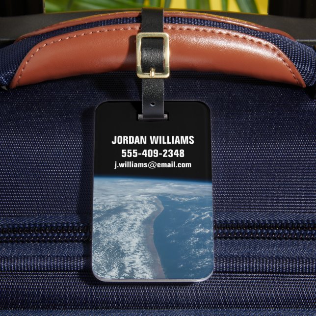 Indiska oceanen Kusten i Kenya och Somalia. Bagagebricka (Framsida Insitu 2)