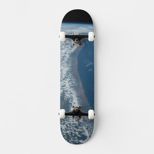 Indiska oceanen Kusten i Kenya och Somalia. Mini Skateboard Bräda 18,5 Cm (Framsida)