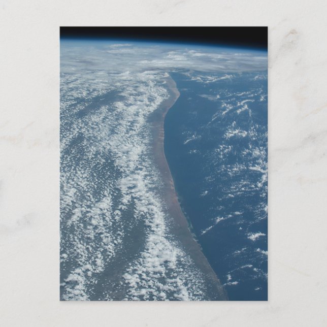 Indiska oceanen Kusten i Kenya och Somalia. Vykort (Framsida)