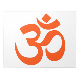 Indiska Om-symbol Anteckningsblock