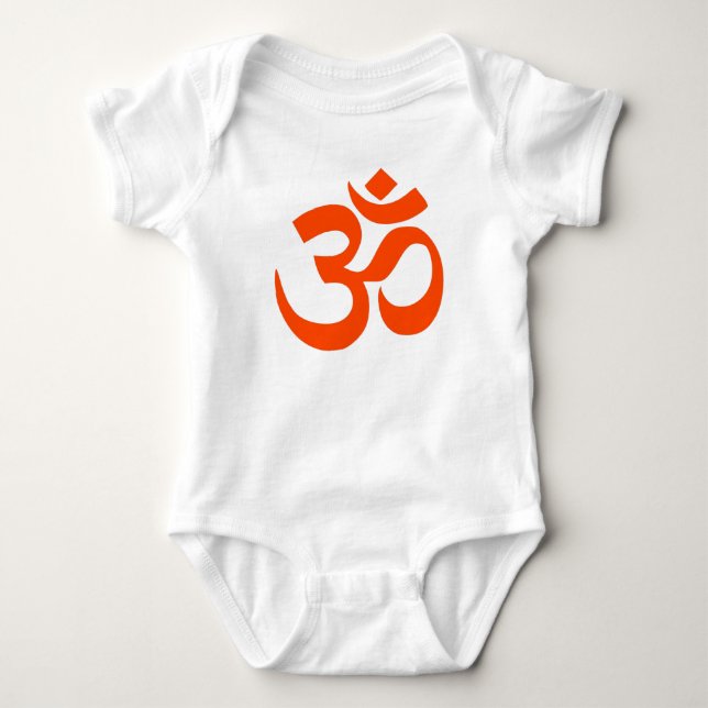 Indiska Om-symbol T Shirt (Framsida)