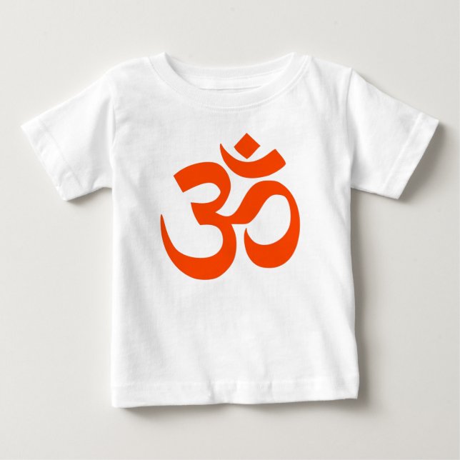 Indiska Om-symbol T Shirt (Framsida)
