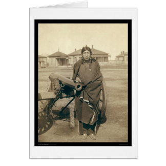 Indiska Ota Tasunka alias Plenty Horses SD 1891 Hälsningskort