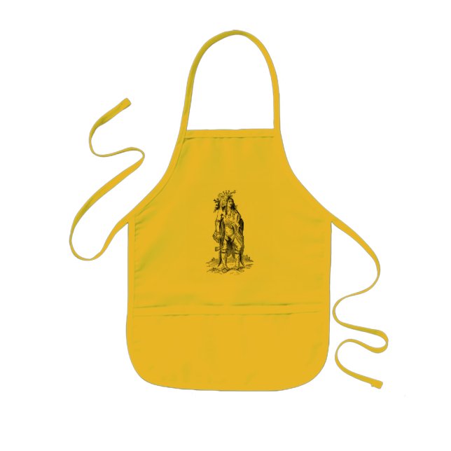 Indiska överste Apron Barnförkläde (Framsidan)
