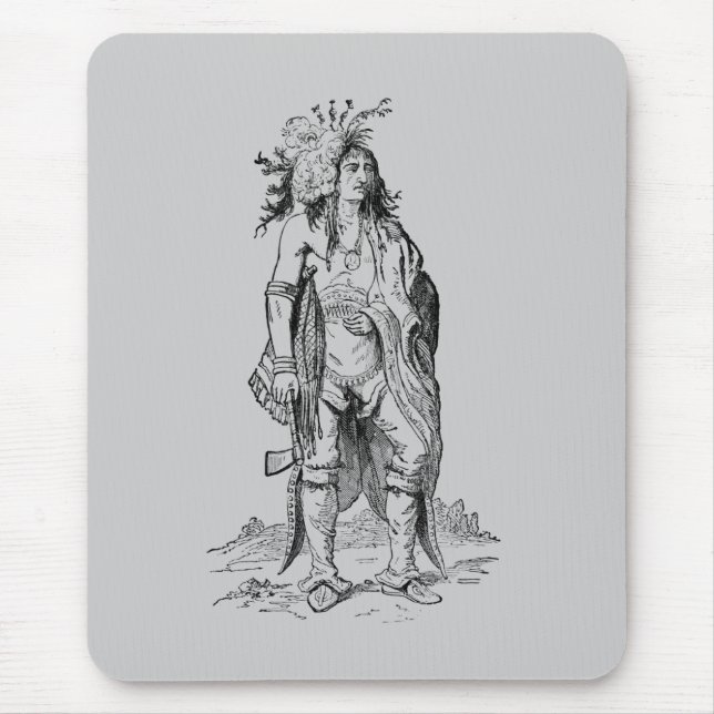 Indiska överste MOuse Pad Musmatta (Framsidan)