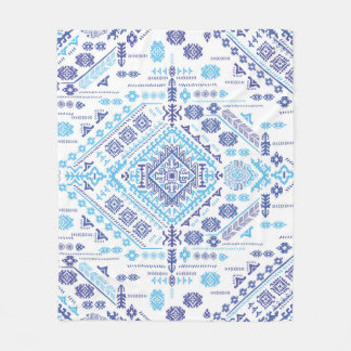 Indiska paisley matta, etnisk mandala mönster. fleecefilt