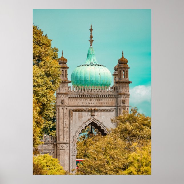 Indiska palatset poster (Framsidan)