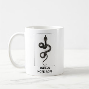 Indiska påven Rope - Cobra Snake Danger Kaffemugg