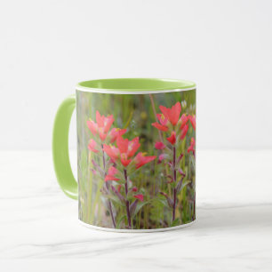 Indiska penseljettblommor Meadow Art Mugg Kopp
