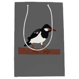 Indiska Pied Myna Bird Art