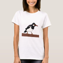 Indiska Pied Myna Bird Art