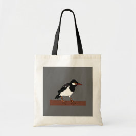 Indiska Pied Myna Bird Art Tygkasse