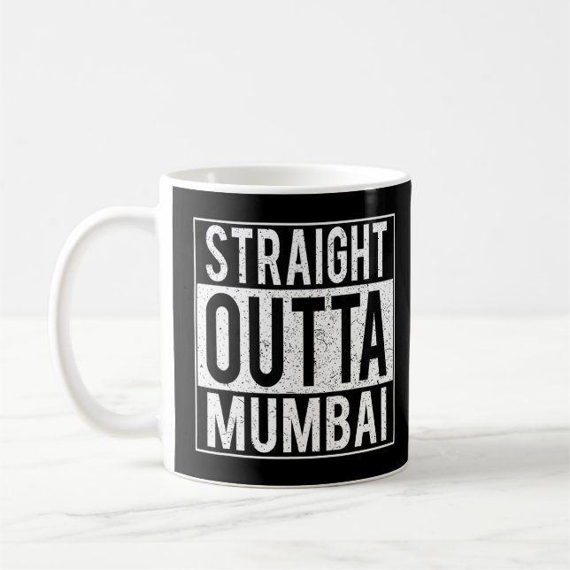 Indiska Raka Outta Mumbai City Kaffemugg (Vänster)