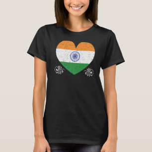 Indiska republiken Dagen Hindustani Indiska Flagga T Shirt