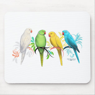 Indiska Ringhals Parrots Musmatta