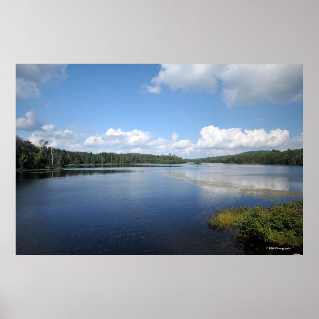 Indiska Sjö i Adirondacks. tryck 08 132 (Framsidan)
