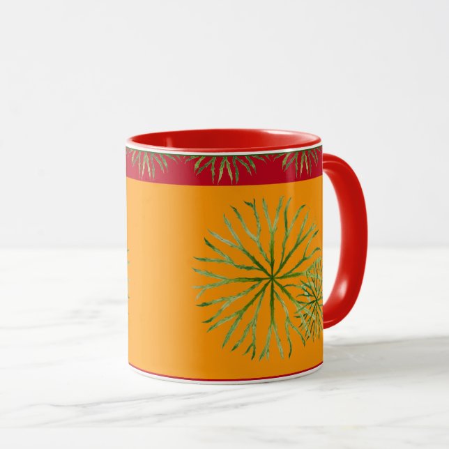 Indiska sommaren på 11 oz. Combo Mugg (O) (Framsida höger)