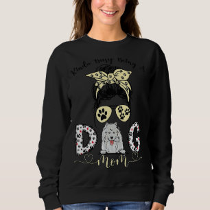 Indiska Spitz Hundar Kinda Busy är en i Mamma T Shirt
