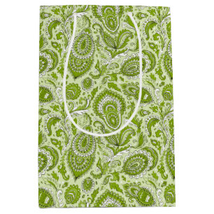 Indiska stil paisley-blommigten, sömlös mönster