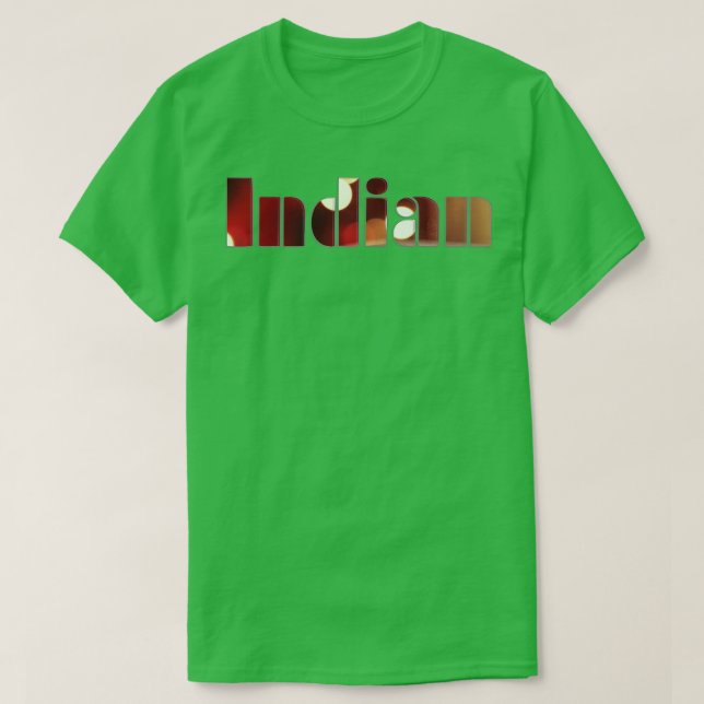 indiska t shirt (Design framsida)