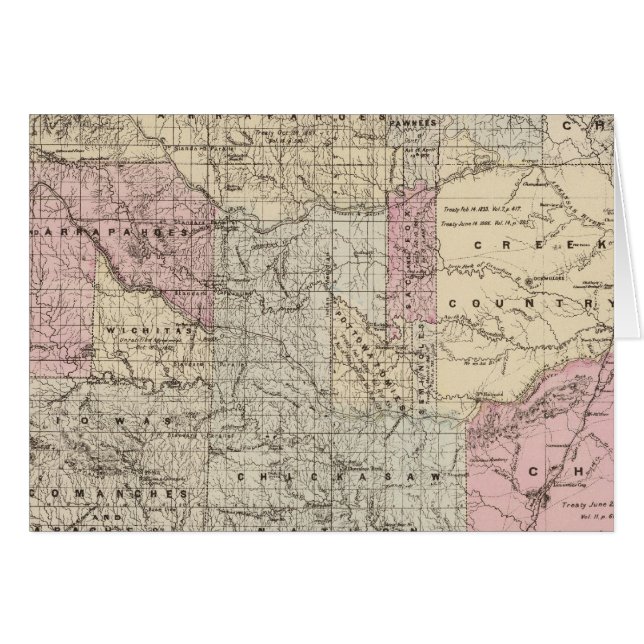 Indiska terror hälsningskort (Framsidan Horizontal)