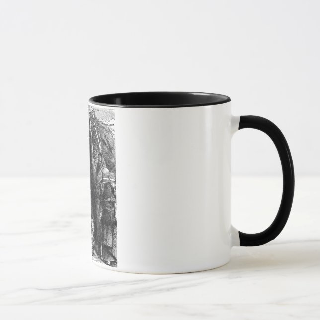 Indiska tribkaffe Mugg (Höger)